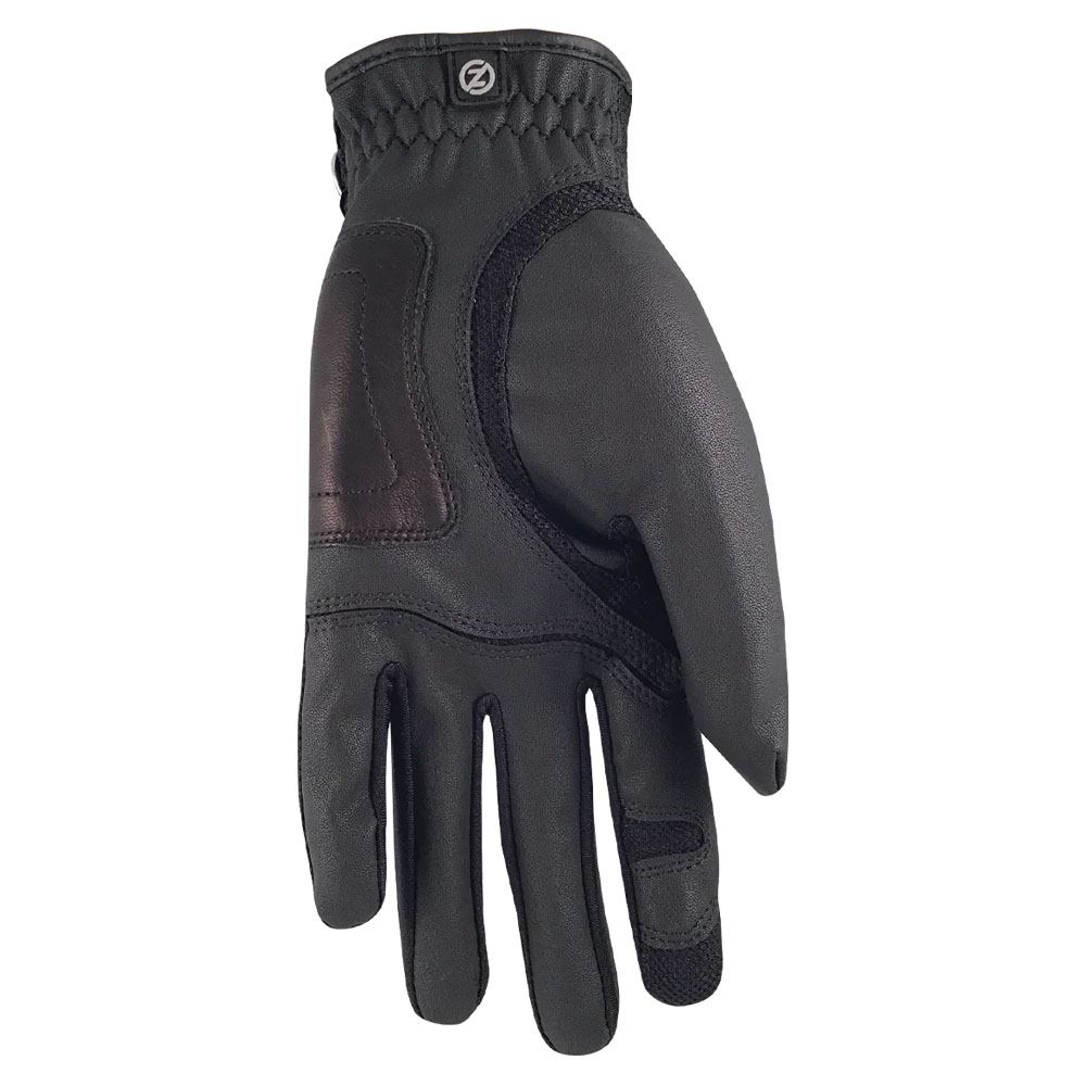 Zero Friction Junior Compression Golf Glove Black - 23 Boys