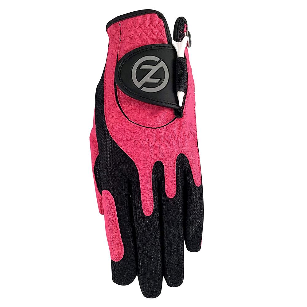 Zero Friction Junior Compression Golf Glove Pink - 23 Boys