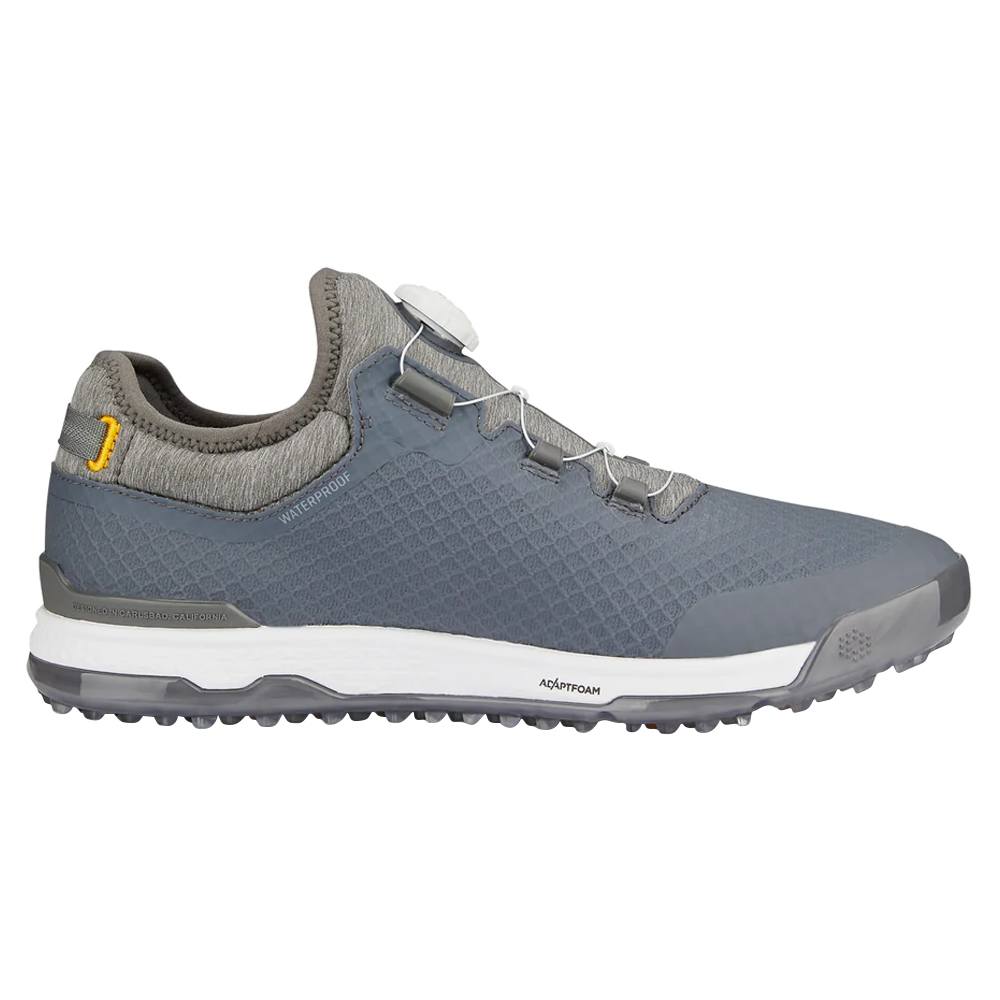 PUMA PROADAPT Alphacat Disc Spikeless Golf Shoes Quiet Shade/Silver/Yellow Sizzle - 23 Men