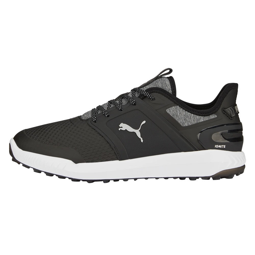 PUMA Ignite Elevate Spikeless Golf Shoes Black/Silver - 23 Men
