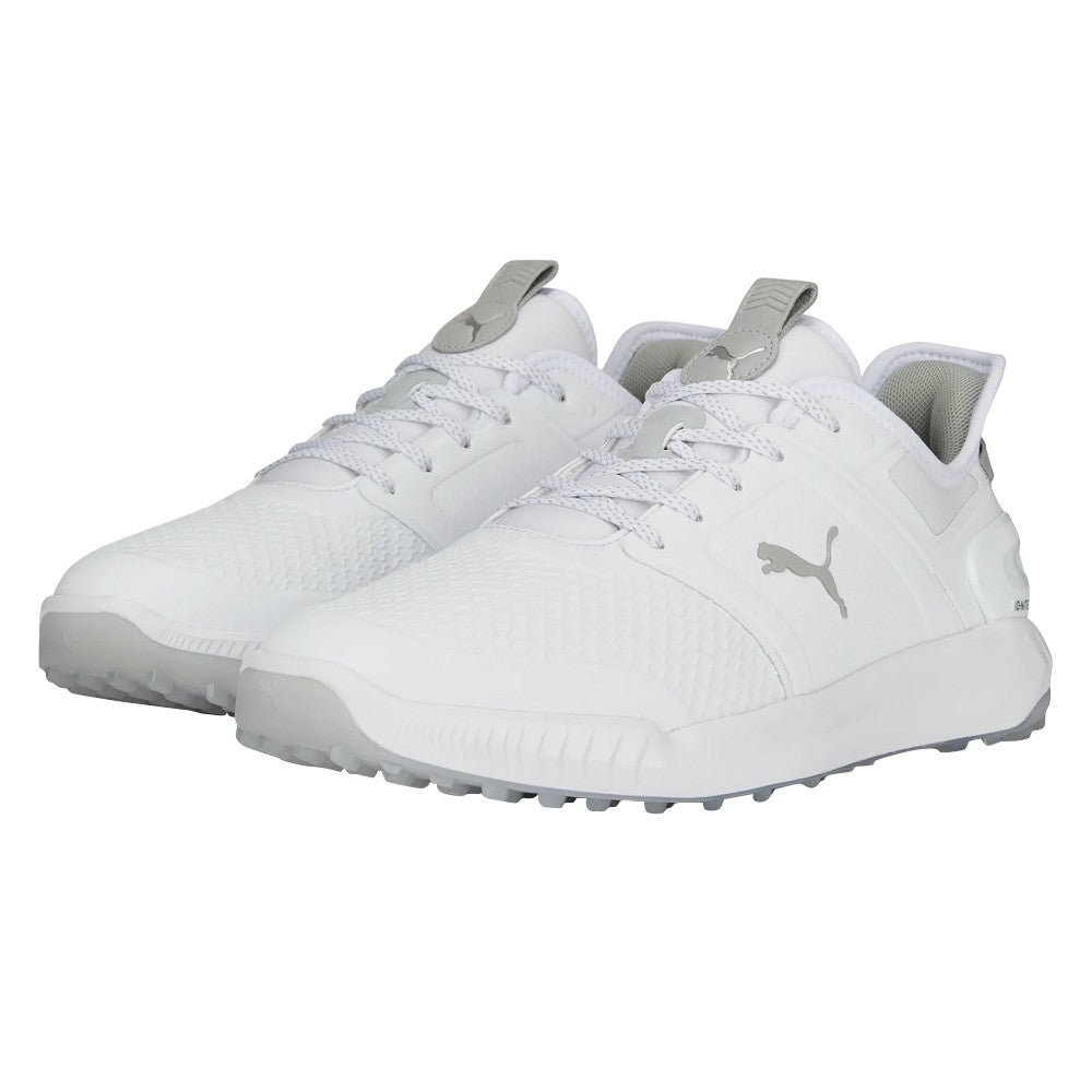 PUMA Ignite Elevate Spikeless Golf Shoes White/Silver - 23 Men