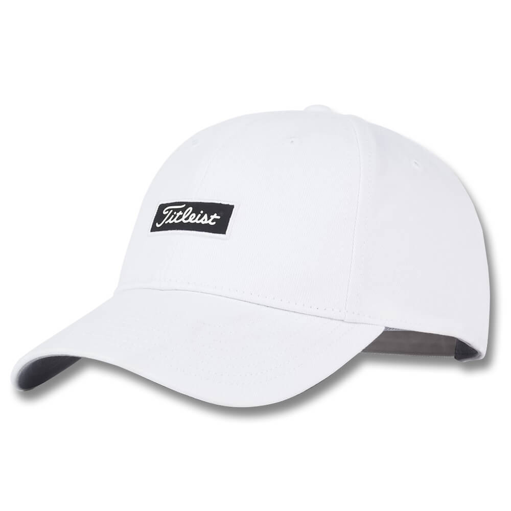 Titleist Charleston Garment Wash Golf Cap White/Black - 23 Men