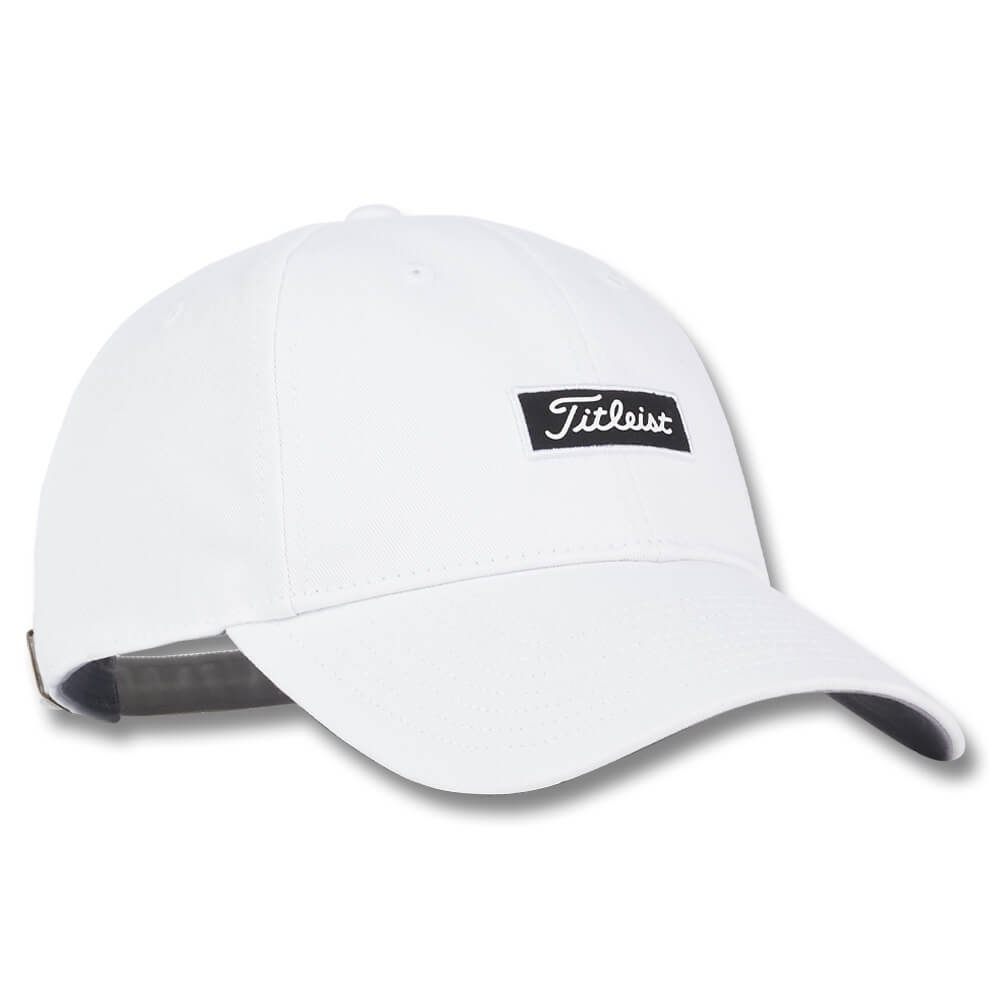 Titleist Charleston Garment Wash Golf Cap White/Black - 23 Men