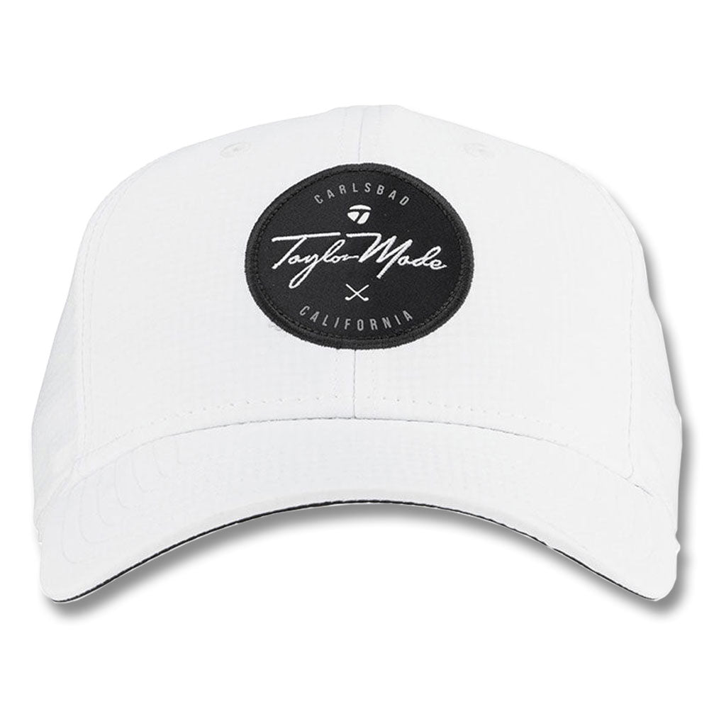TaylorMade Circle Patch Golf Cap White - 23 Men