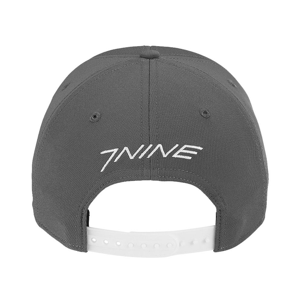 TaylorMade Stretchfit Flatbill Hat Golf Cap Charcoal - 23 Men