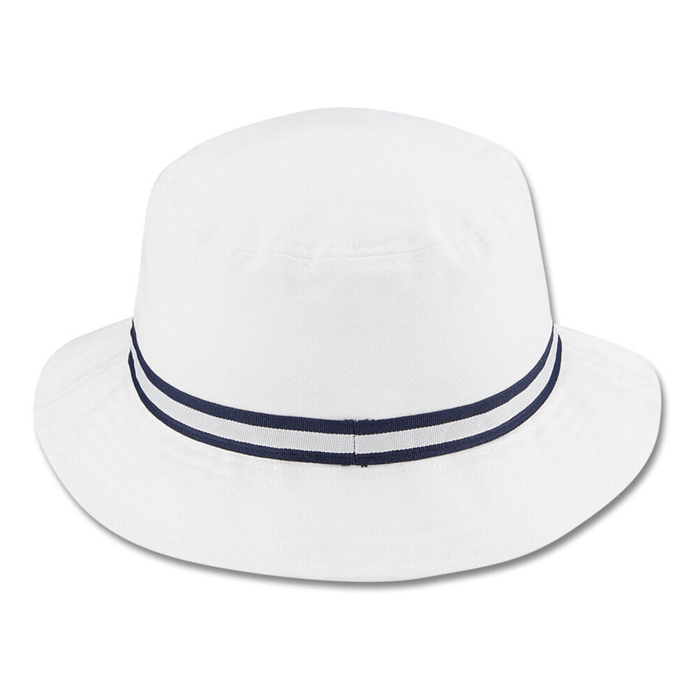 TaylorMade Vintage Twill Golf Bucket Hat White - 23 Men
