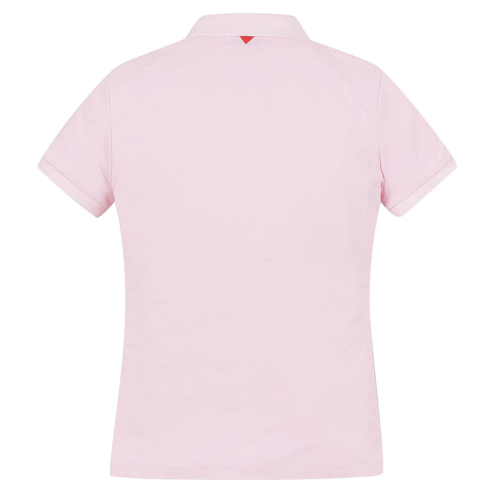 WAAC Essential Wappen Shortsleeve Golf Polo Pink - 23 Women