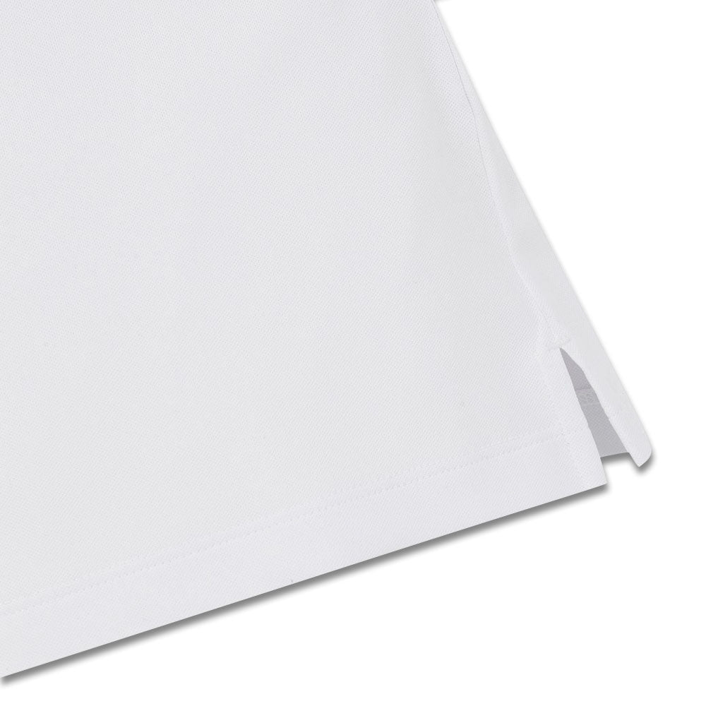 WAAC Essential Wappen Shortsleeve Golf Polo White - 23 Women