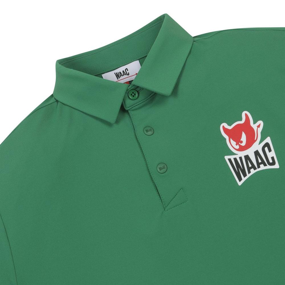 WAAC Heros Shortsleeve Golf Polo Green - 23 Men