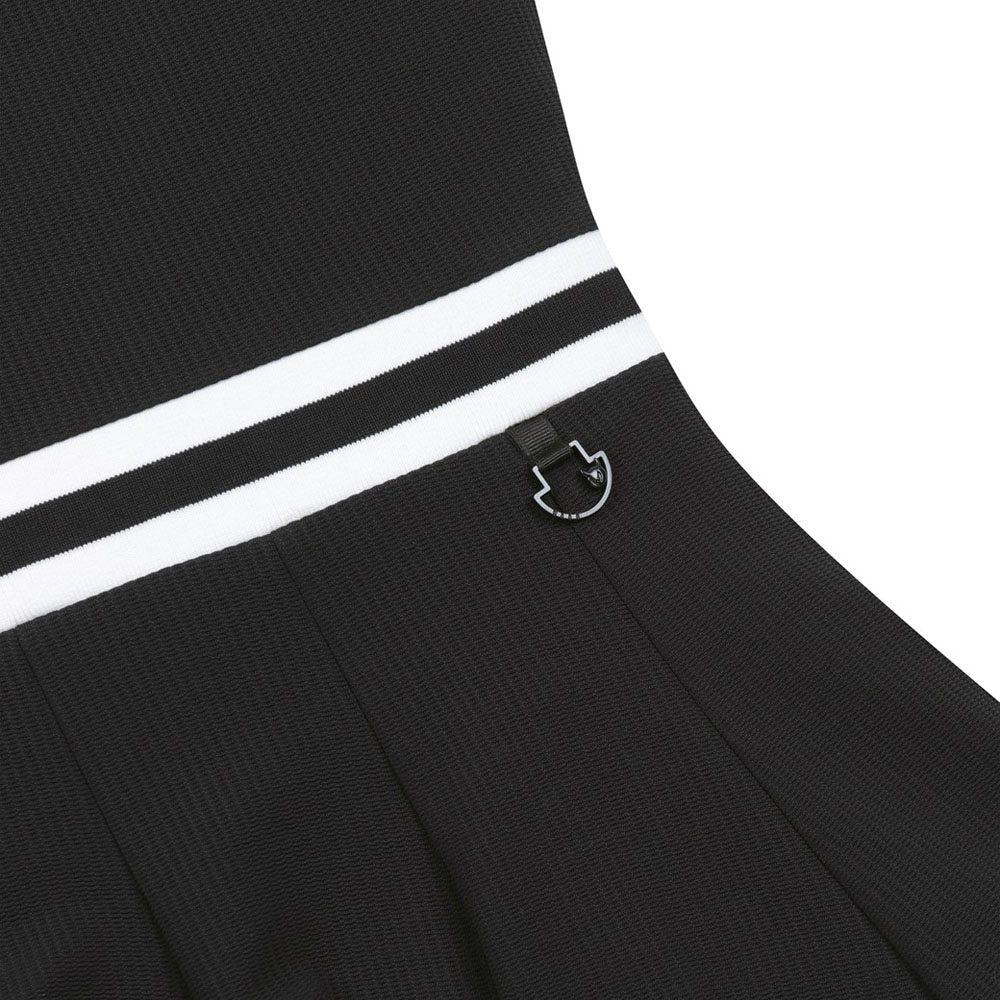 WAAC Half Zipup Flare Golf Dress Black - 23 Women