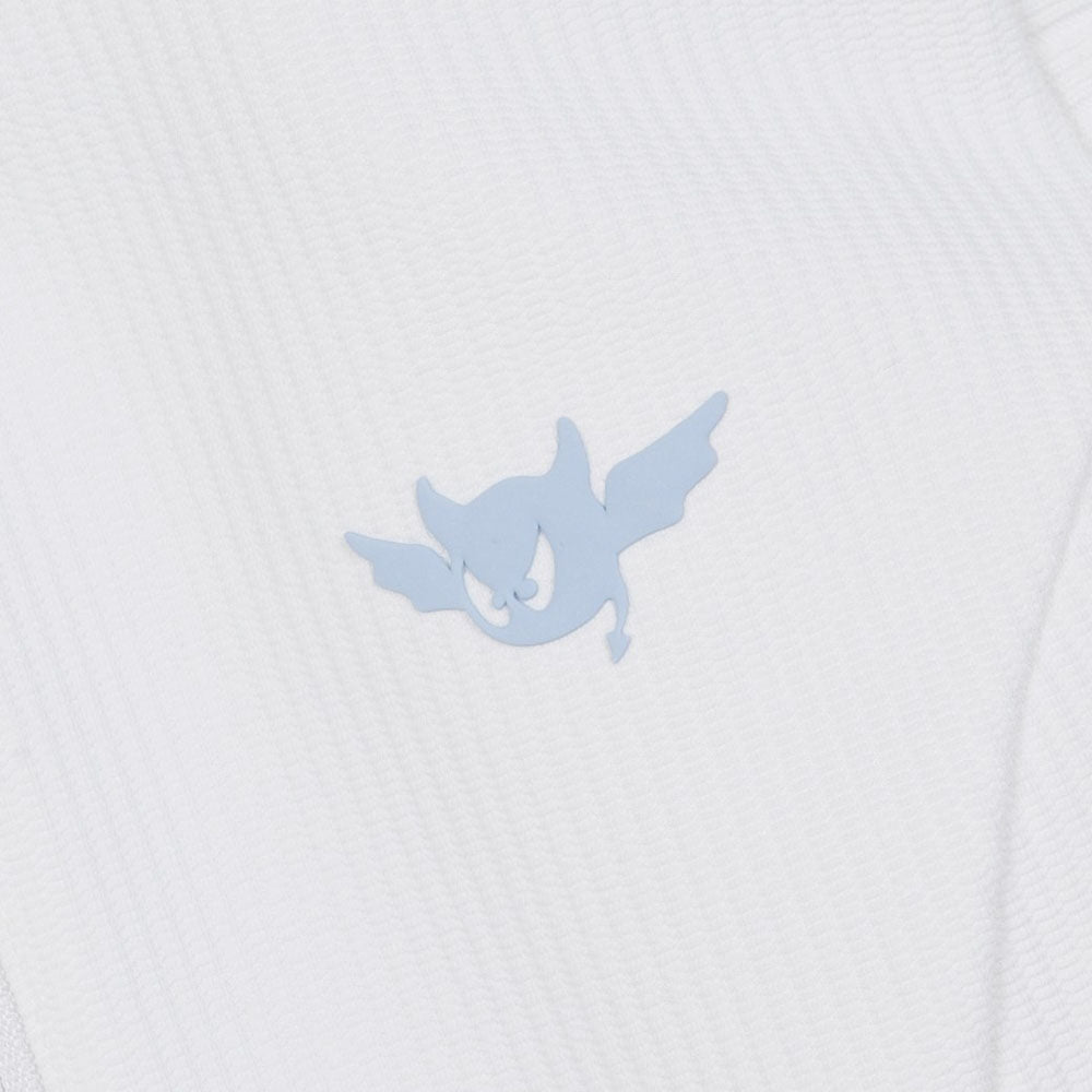 WAAC Half Zipup Flare Golf Dress White - 23 Women