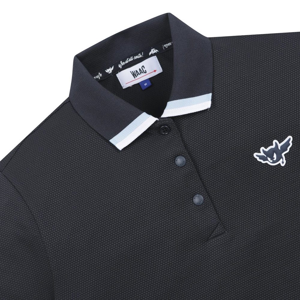 WAAC Half Zipup Flare Golf Polo Dark Navy - 23 Women