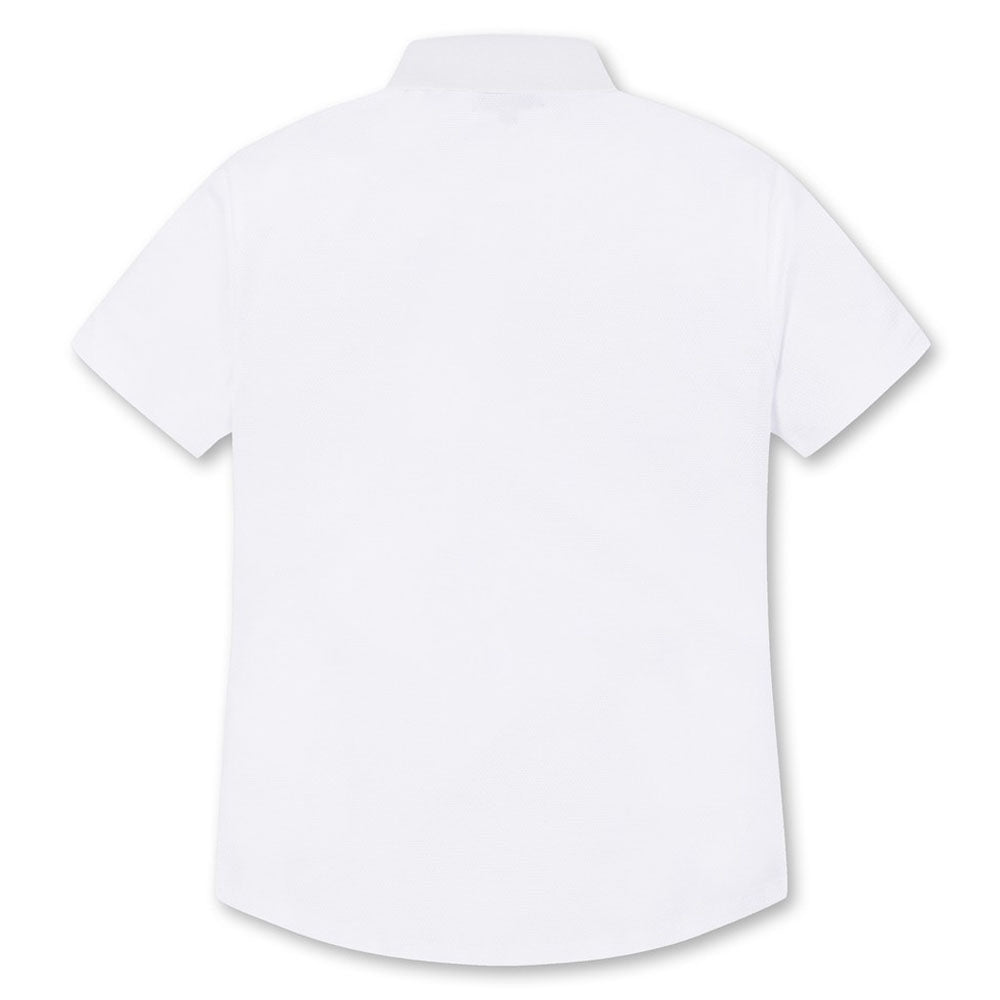 WAAC Half Zipup Flare Golf Polo White - 23 Women