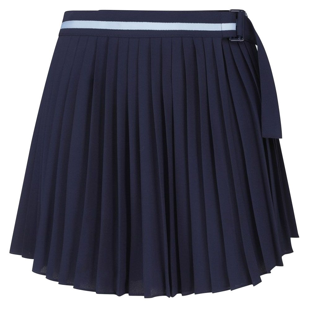 WAAC Pleats Open Wrap Golf Skort Navy - 23 Women