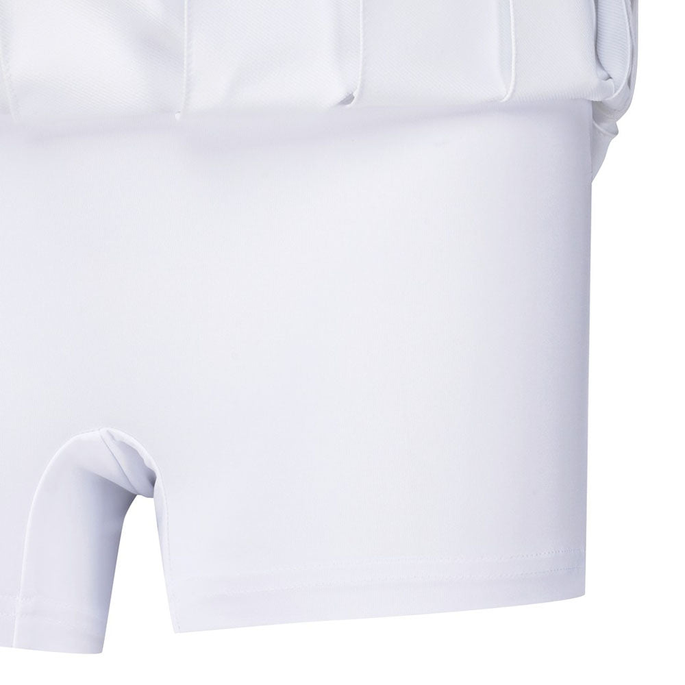 WAAC Block Pleats Golf Skort White - 23 Women