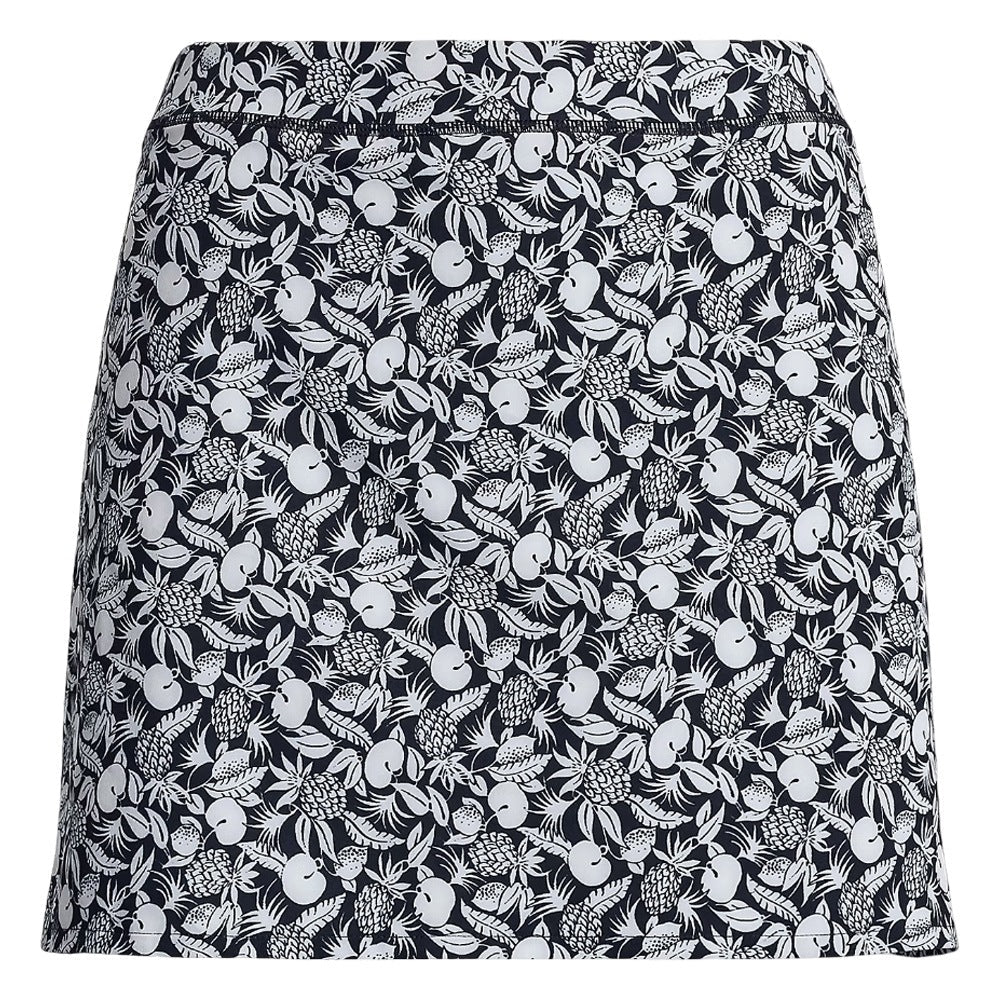 Ralph Lauren 4-Way Stretch 15" Wide Leg Pleated Golf Skort Cheeky Pineapple - SP25 Women