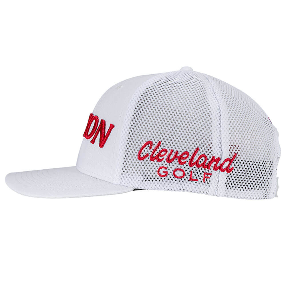 Srixon Tour Original Trucker Golf Cap White/Red - 25 Men