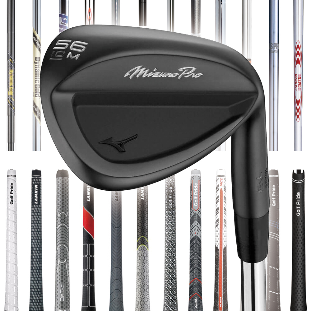 Mizuno Pro T3 Black Ion Forged Custom Wedge