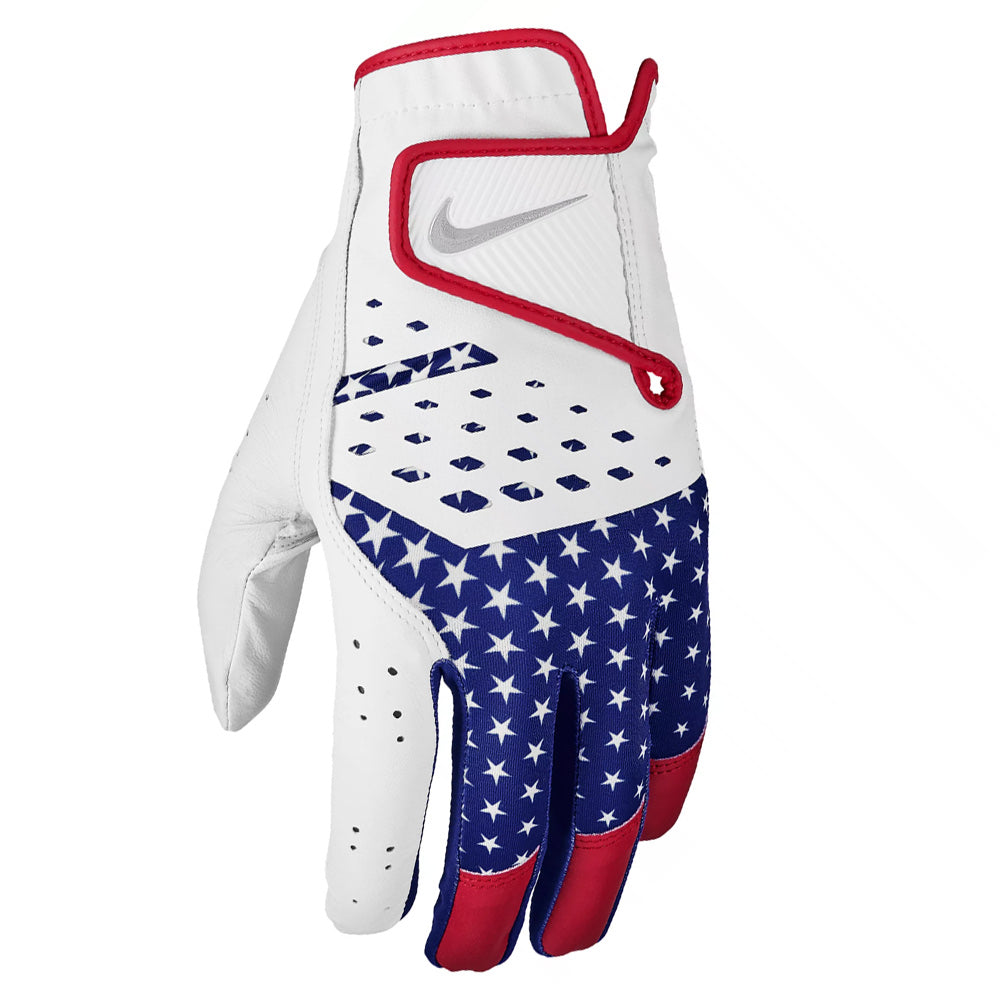 Nike Tech Extreme VII Golf Glove White/White/Metallic Silver - 23 Men