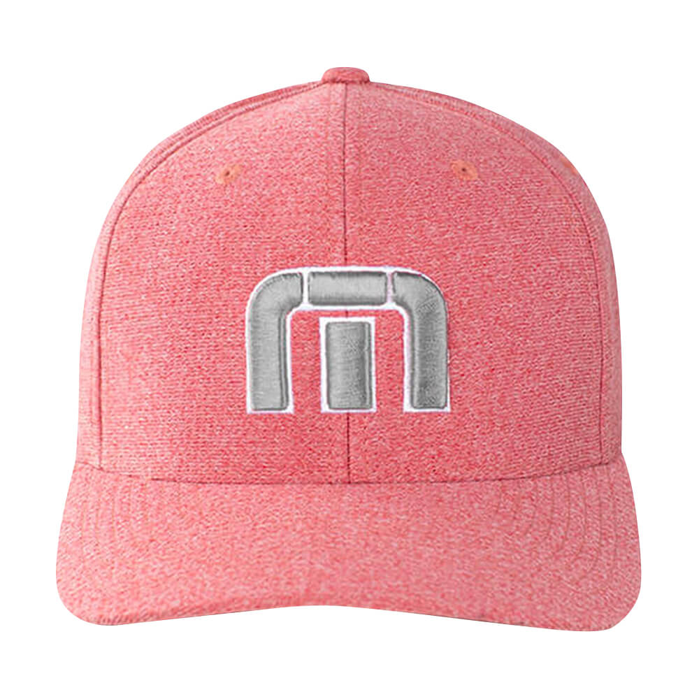 TravisMathew B-Bahamas Golf Cap Heather Cardinal - 23 Men