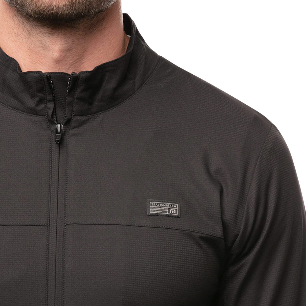 TravisMathew Crystal Cove 2.0 Golf Jacket Black - 23 Men