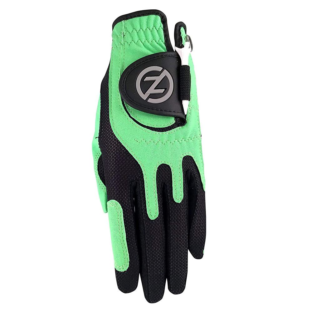 Zero Friction Junior Compression Golf Glove Lime - 23 Boys