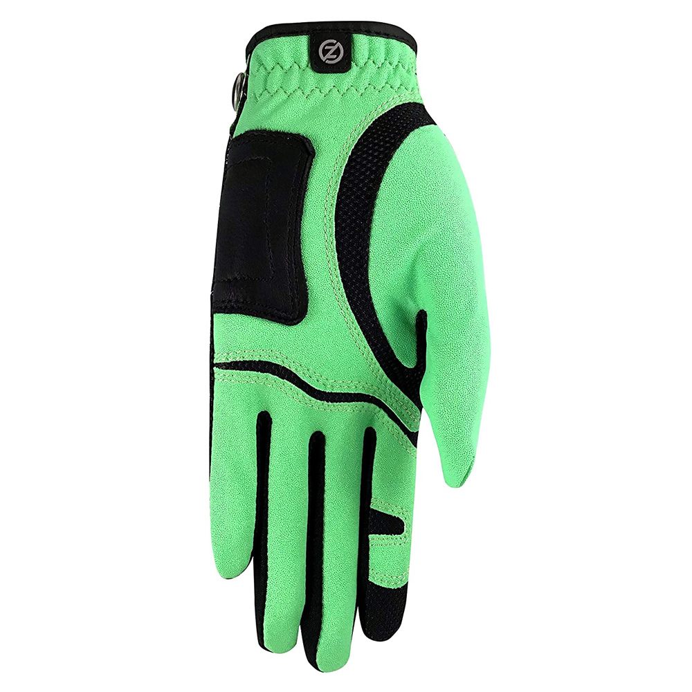 Zero Friction Junior Compression Golf Glove Lime - 23 Boys