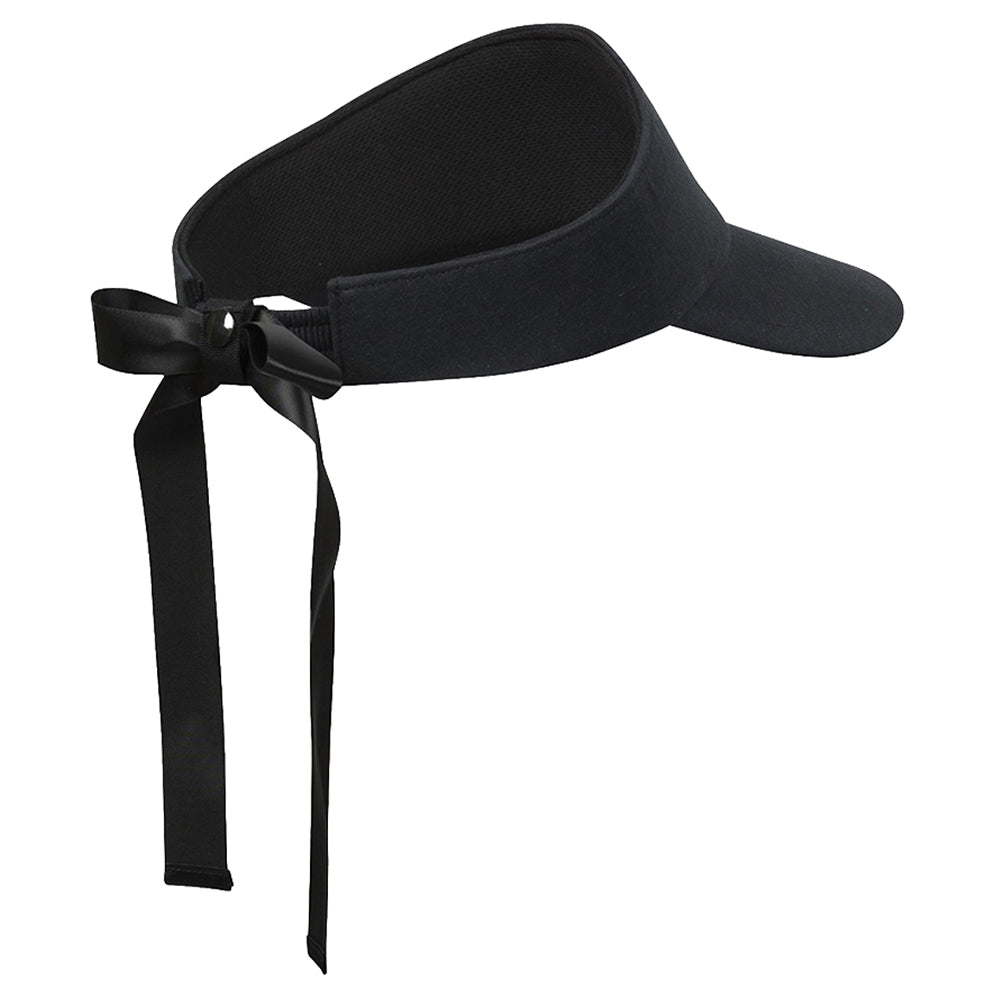XXIO Ladies Ribbon Golf Visor Black - 23 Women