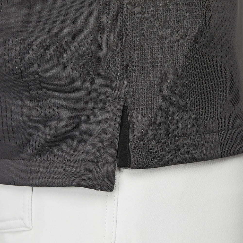 Nike Dri-FIT Tour Jacquard Golf Polo Anthracite/White - 23 Men