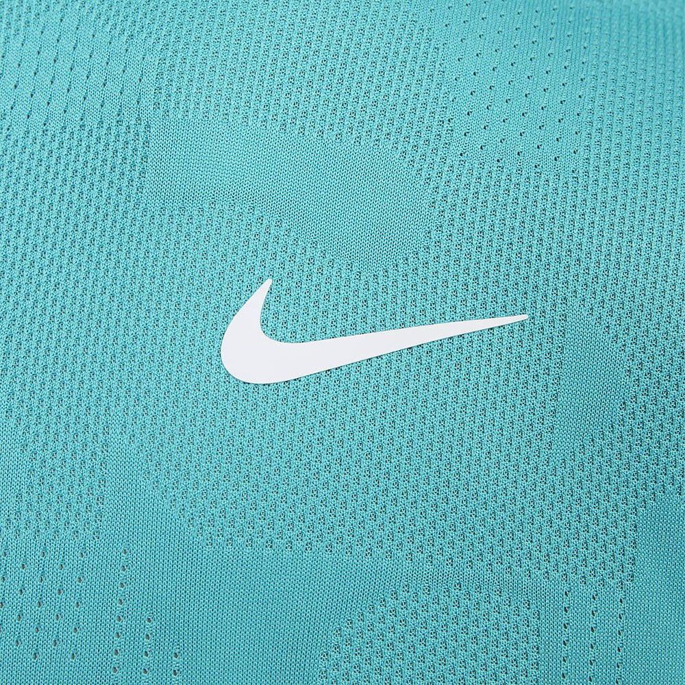 Nike Dri-FIT Tour Jacquard Golf Polo Teal Nebula/White - 23 Men