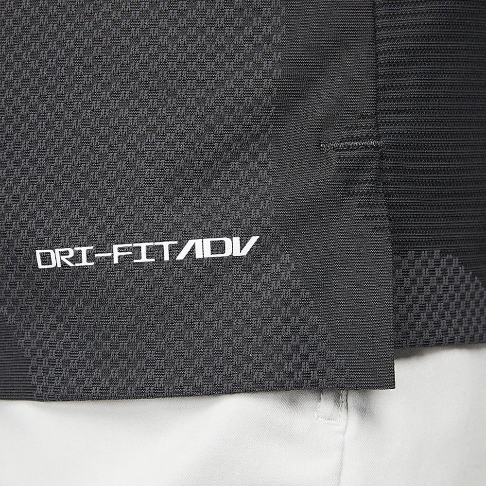 Nike Dri-FIT ADV Tour Camo Golf Polo Black/Anthracite/White - 23 Men