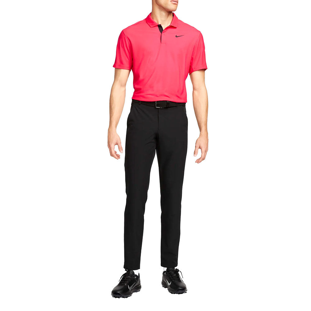Nike Dri-FIT Tiger Woods Tech Pique Golf Polo Ember Glow/Siren Red/Black - 23 Men
