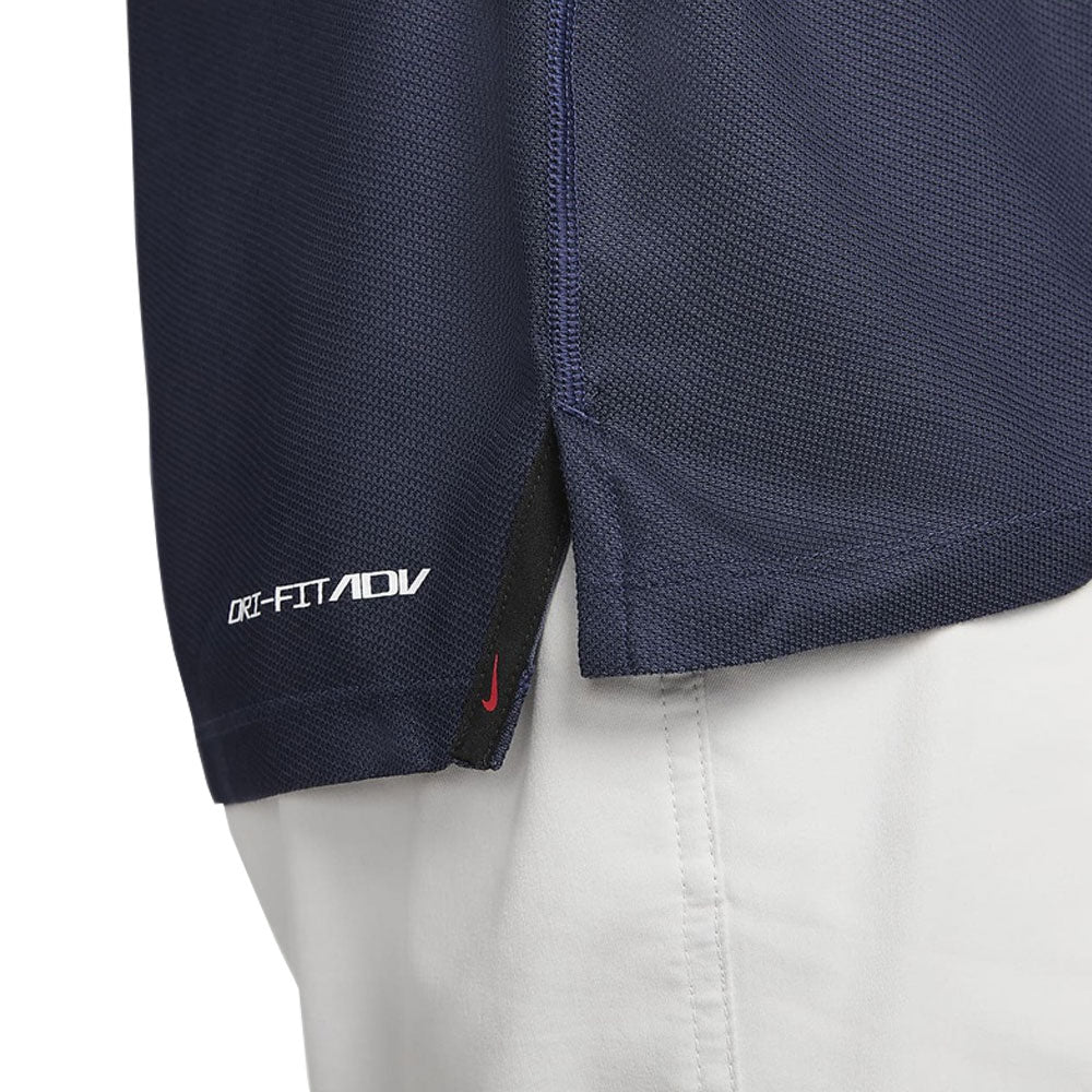 Nike Dri-FIT ADV Tiger Woods Camo Golf Polo Midnight Navy/Thunder Blue/White - 23 Men