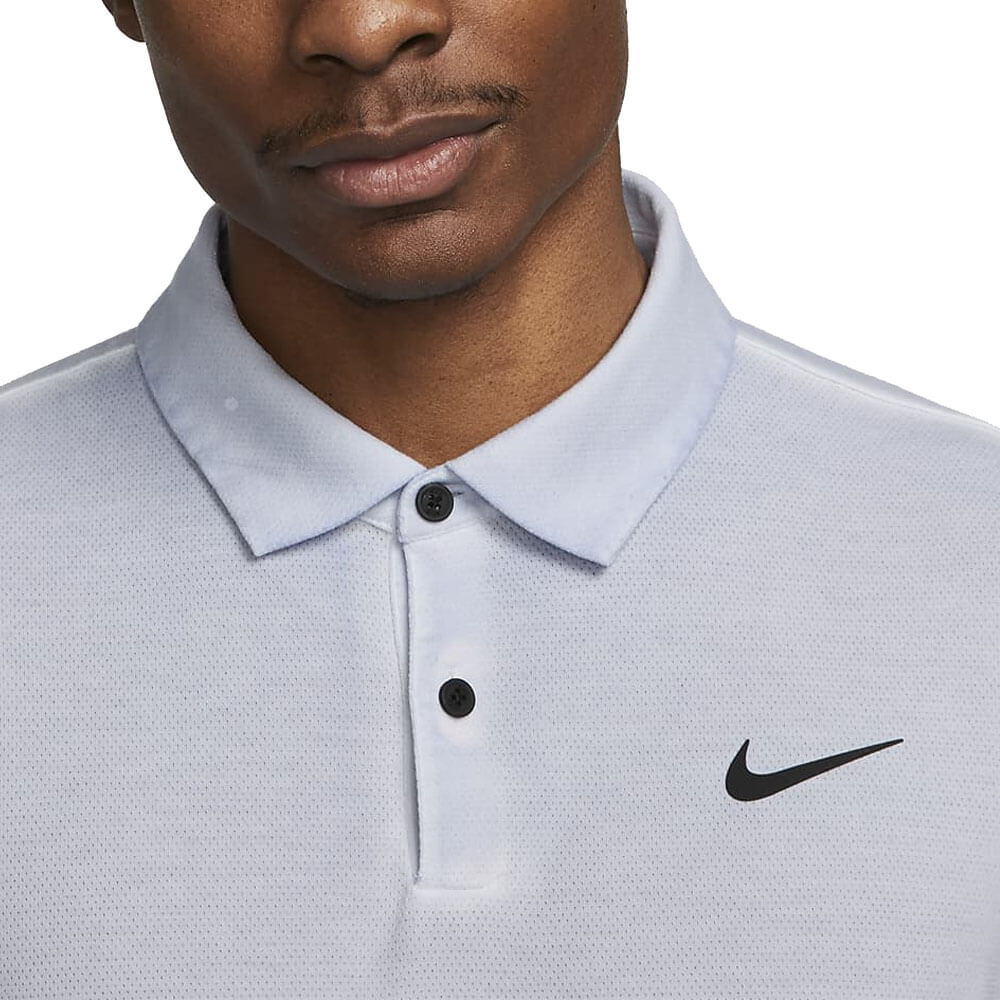 Nike Dri-FIT ADV Tiger Woods Camo Golf Polo Oxygen Purple/Football Gray/Black - 23 Men
