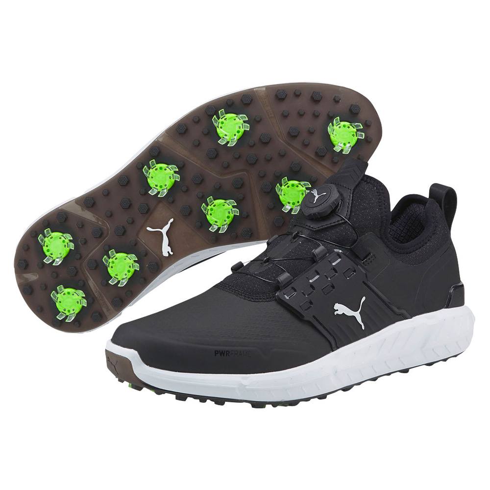 PUMA Ignite Articulate Disc Golf Shoes Black/Silver/Black - 23 Men