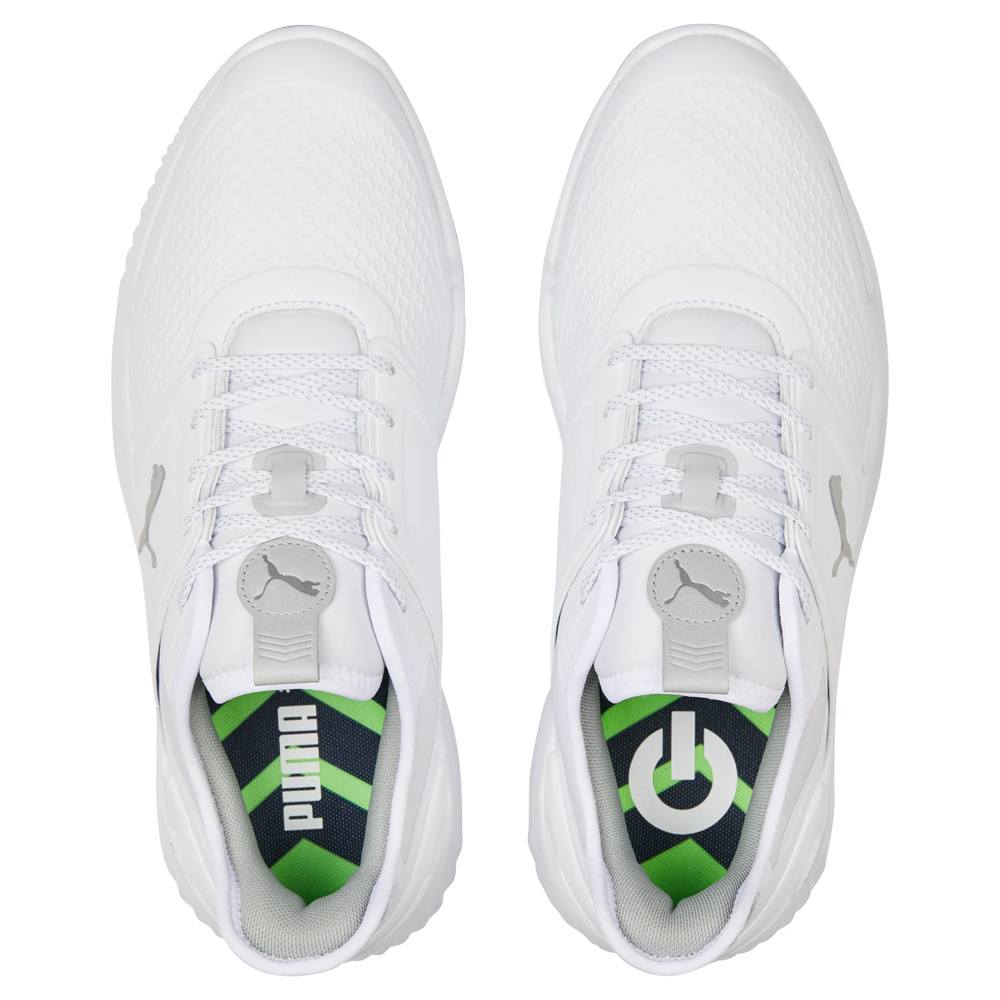 PUMA Ignite Elevate Spikeless Golf Shoes White/Silver - 23 Men