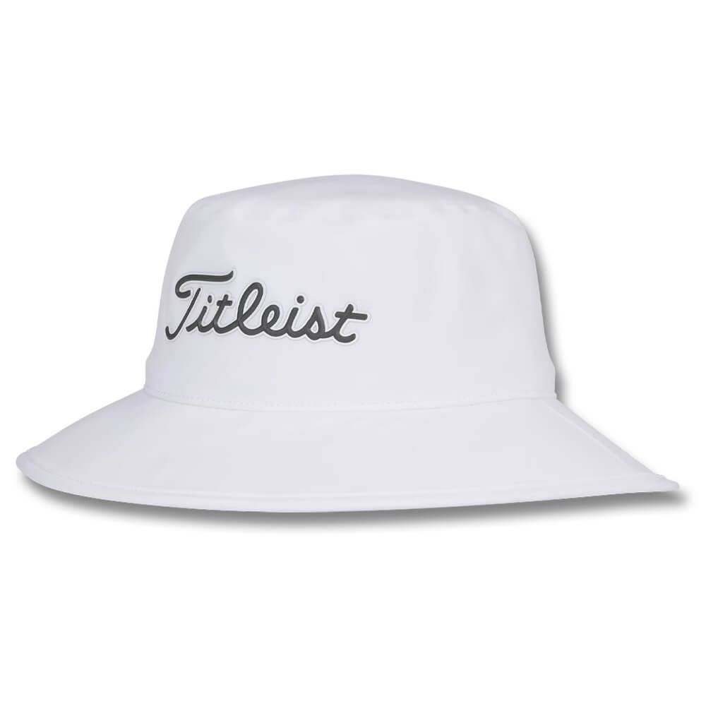 Titleist Players StaDry Golf Bucket Hat White/Charcoal - 23 Men