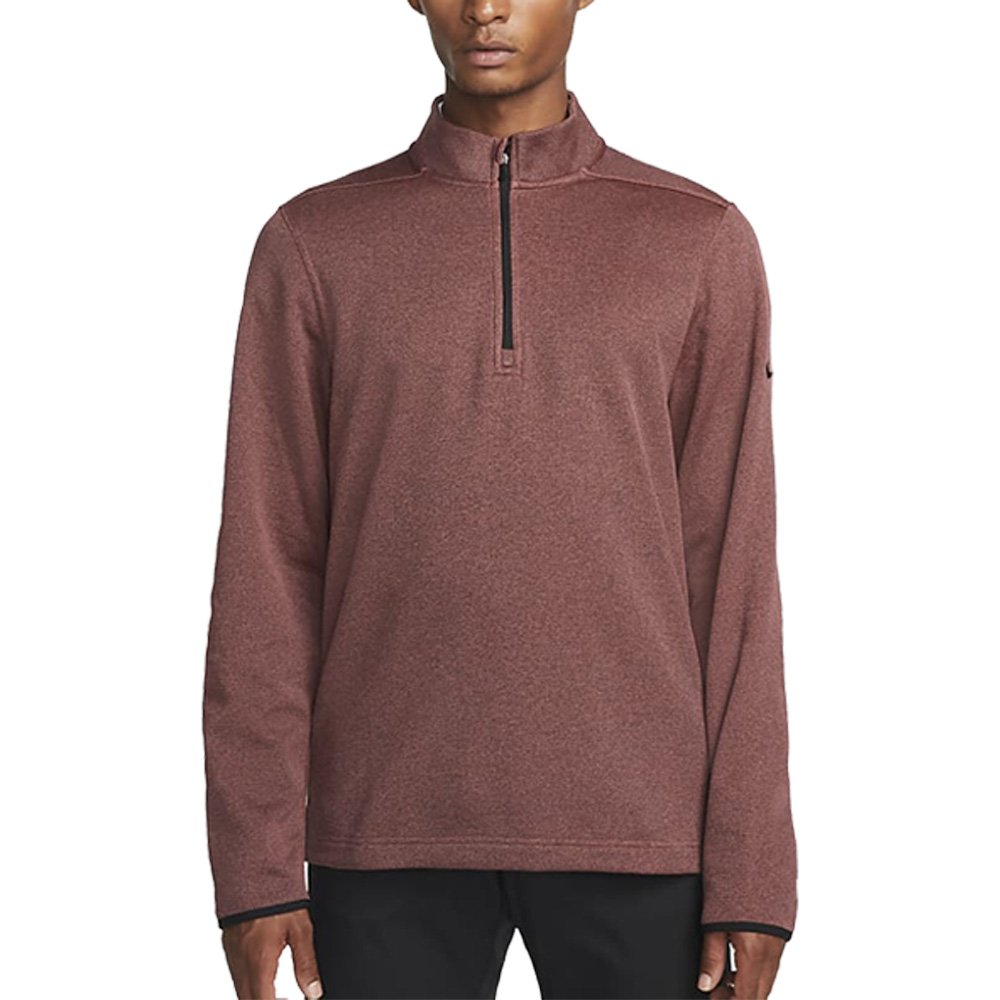 Nike Therma-FIT Victory 1/4 Zip Golf Pullover Magic Ember/Black - 23 Men