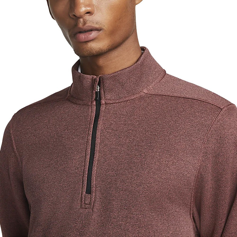 Nike Therma-FIT Victory 1/4 Zip Golf Pullover Magic Ember/Black - 23 Men