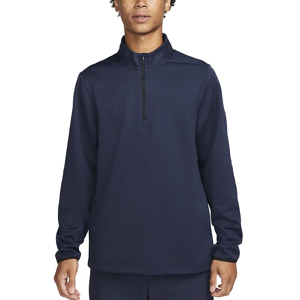 Nike Therma-FIT Victory 1/4 Zip Golf Pullover Midnight Navy/Black - 23 Men