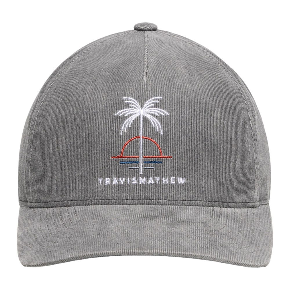 TravisMathew Vantage Point Golf Cap Gray - 23 Men