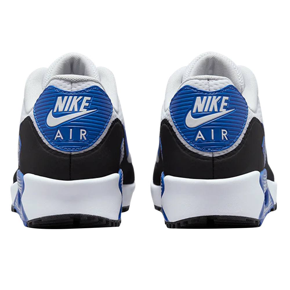 Nike Air Max 90 G Spikeless Golf Shoes White/Game Royal/Black/Photon Dust - 23 Men