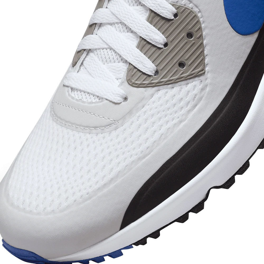 Nike Air Max 90 G Spikeless Golf Shoes White/Game Royal/Black/Photon Dust - 23 Men