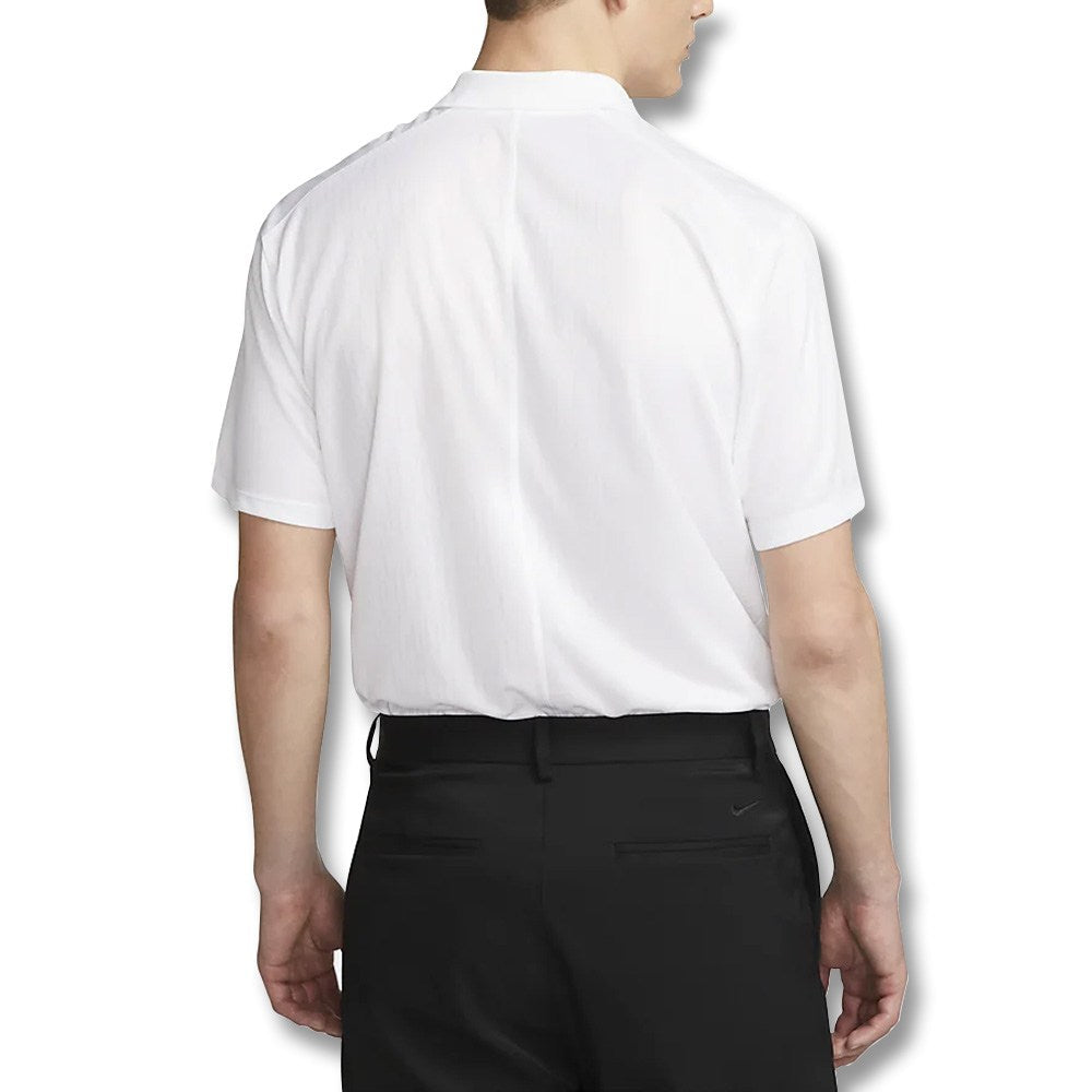 Nike Dri-FIT Victory+ Jacquard Golf Polo White/Black - 23 Men