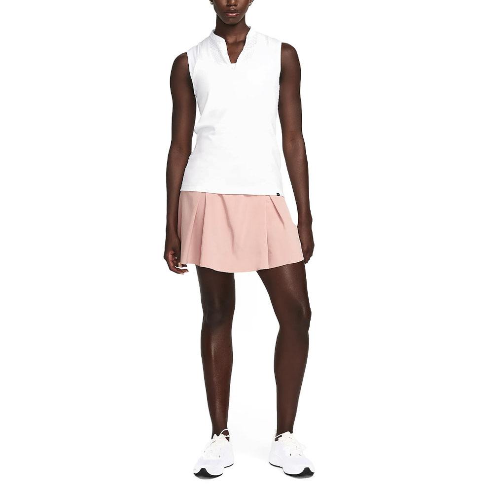 Nike Dri-FIT Advantage Long Golf Skirt Red Stardust/White - 23 Women