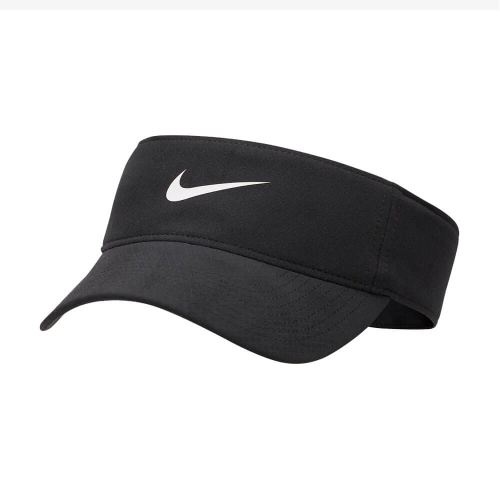 Nike Dri-FIT Ace Swoosh Golf Visor Black/Anthracite/White - 23 Men