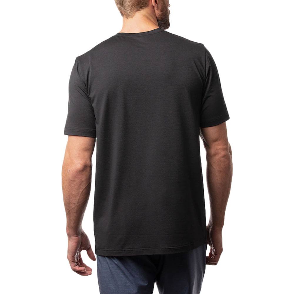TravisMathew Scenic Vista Active Tee Golf T-Shirt Black - 23 Men