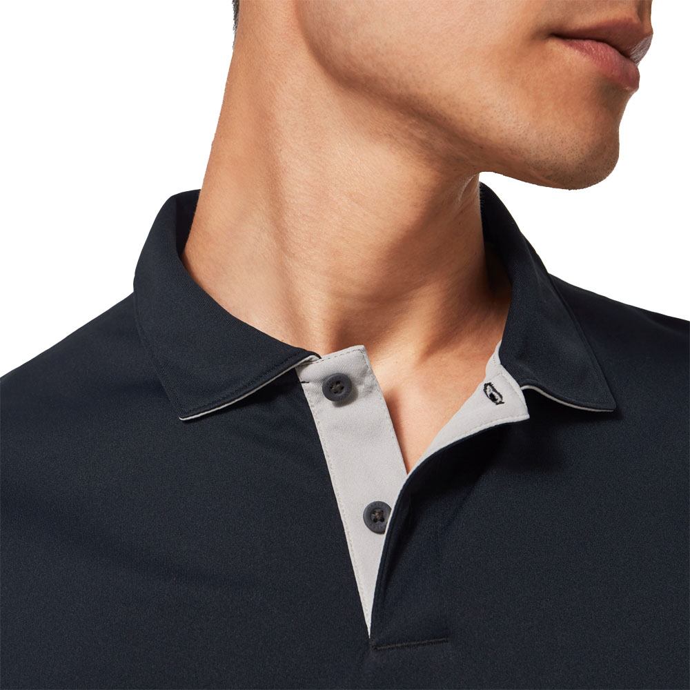 Oakley Divisional UV II Golf Polo Blackout - 23 Men