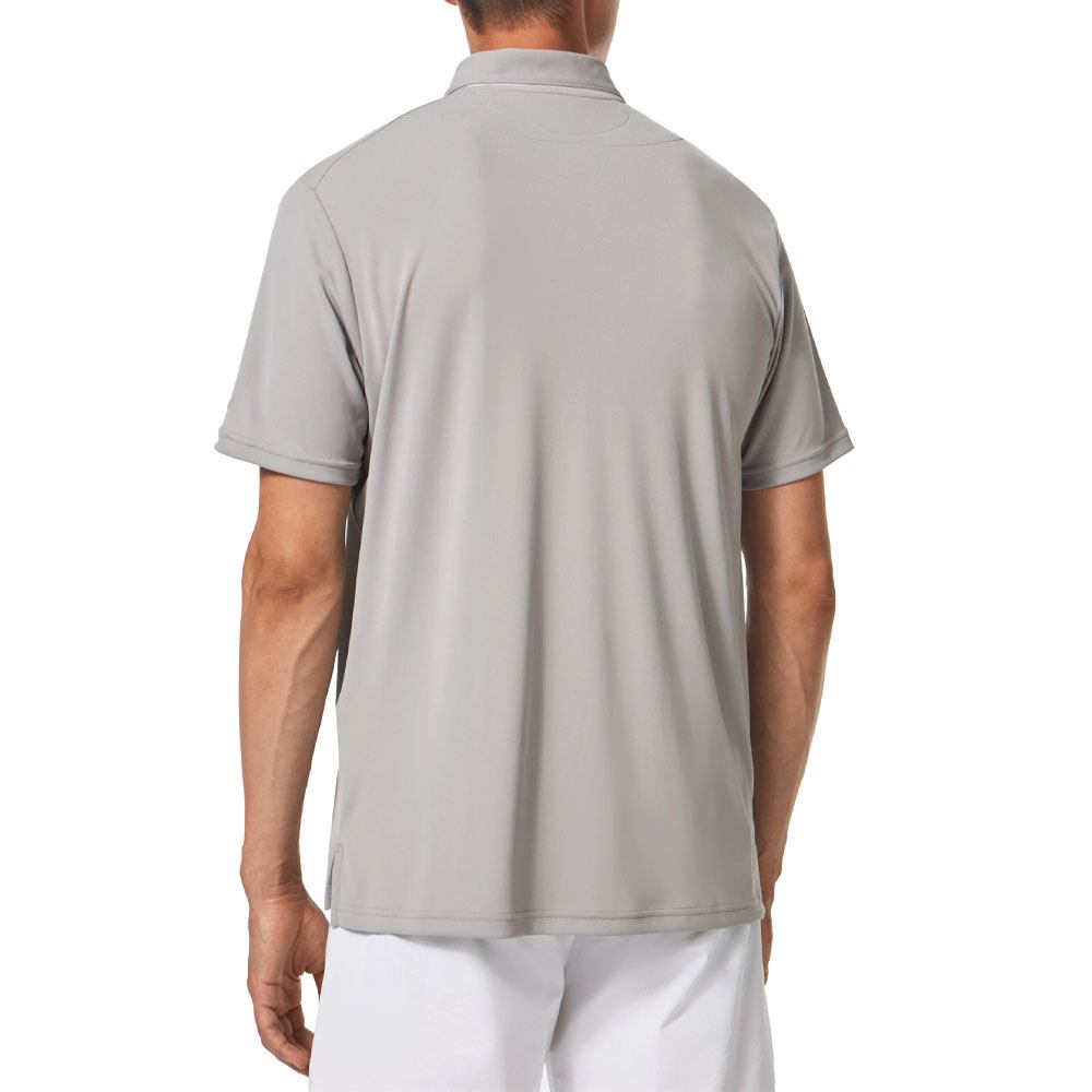 Oakley Divisional UV II Golf Polo Stone Gray - 23 Men