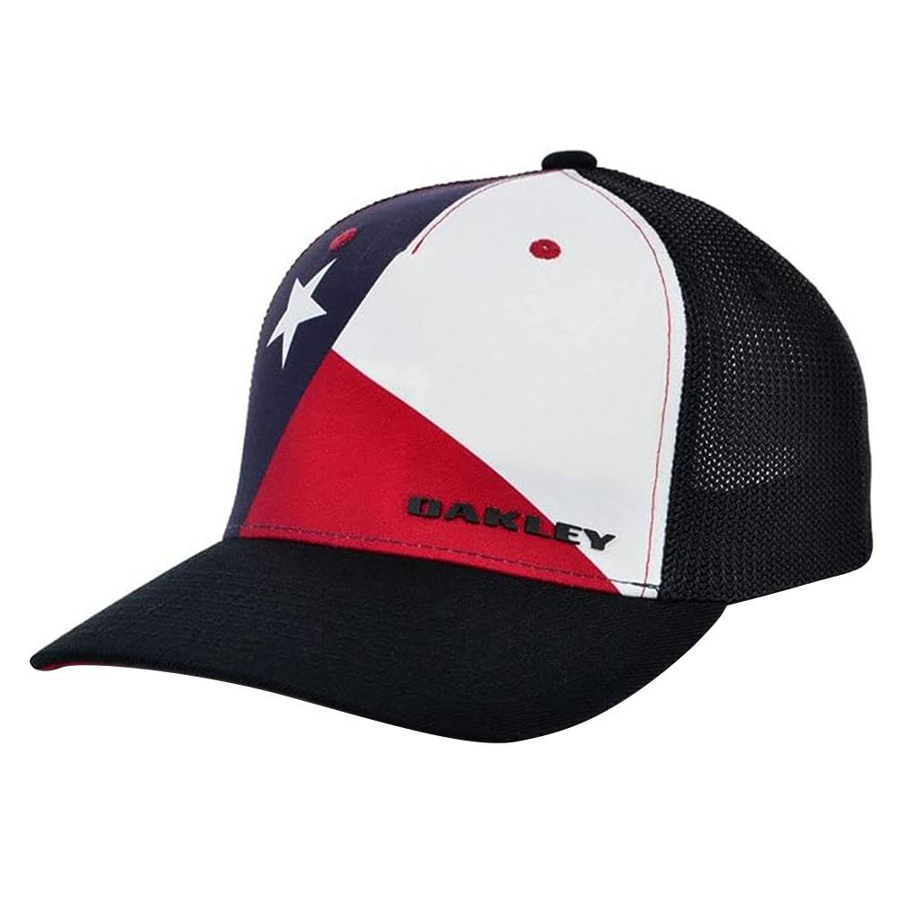 Oakley Indy Passport Golf Cap Black/Texas - 23 Men